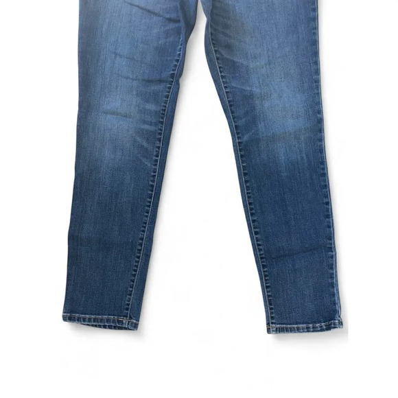 St. John's Bay Women's Skinny Leg Jeans Stretchy Dark Wash High Waisted 12 - Picture 5 of 6